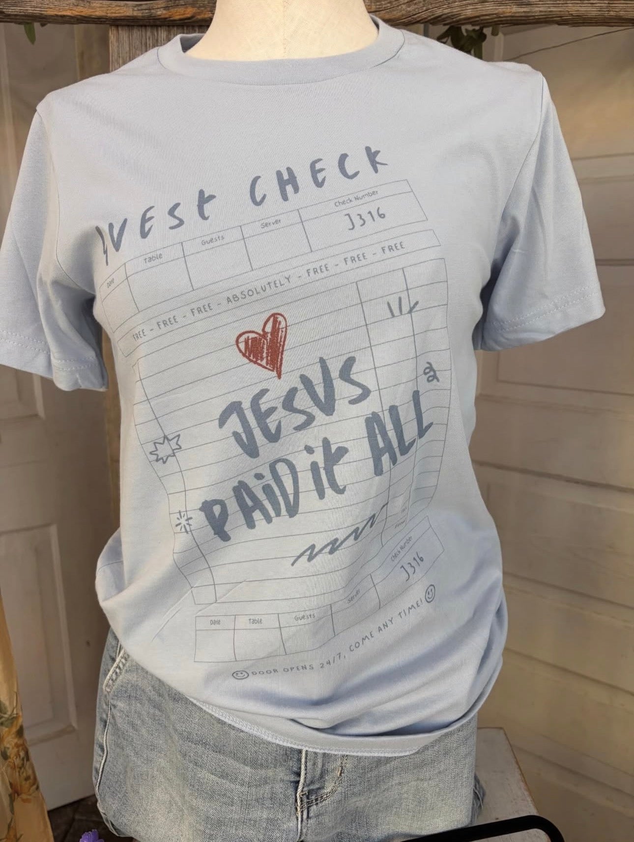 Jesus Paid it all Tee