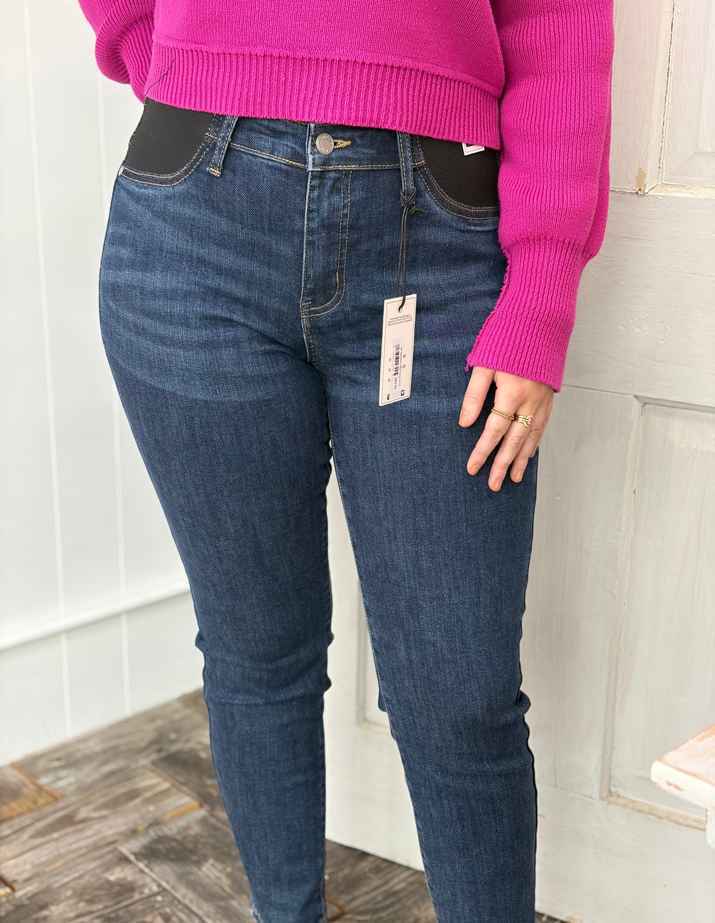 Judy Blue Dark Wash Maternity Slim Fit