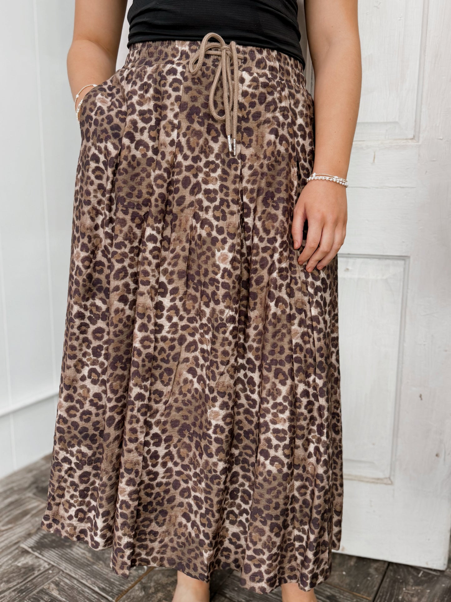 Animal Print Skirt