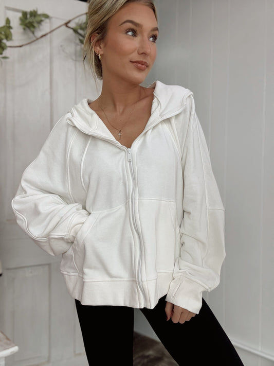 White Athletic Jacket