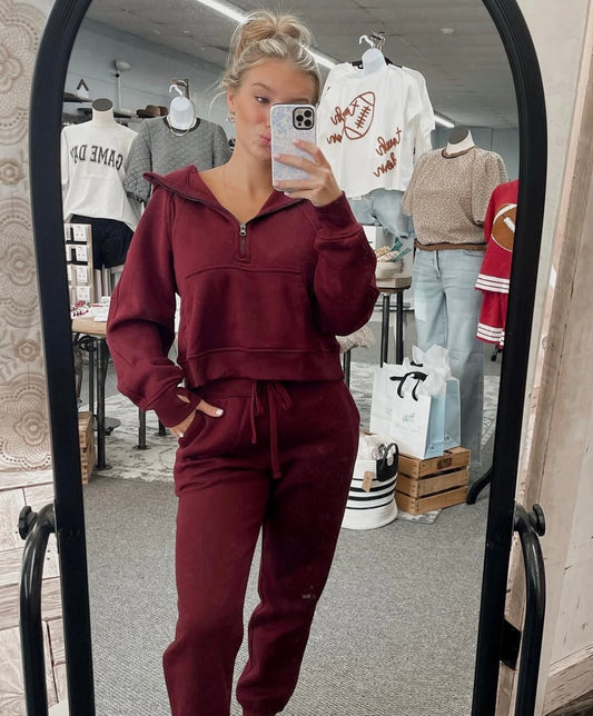 Atheltic quarter Zip Top