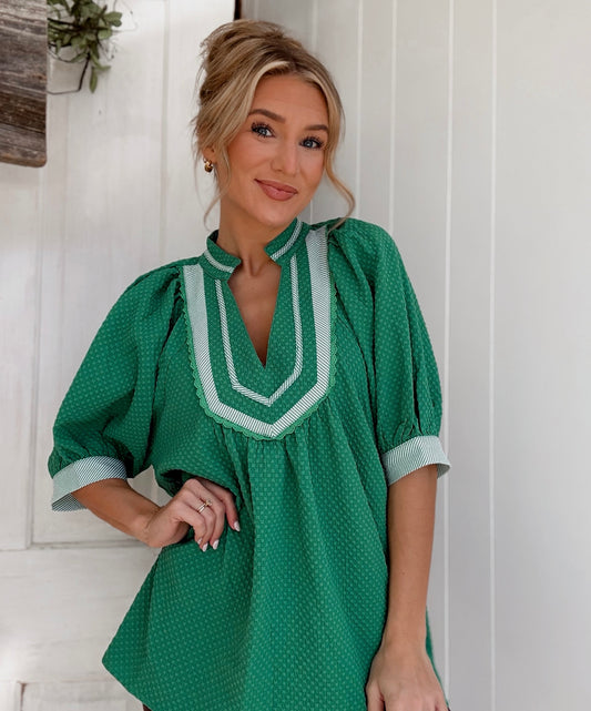 Bubble blouse