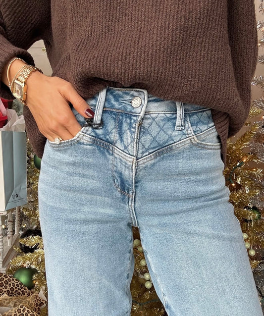 Judy Blue Retro Wide-High Waist