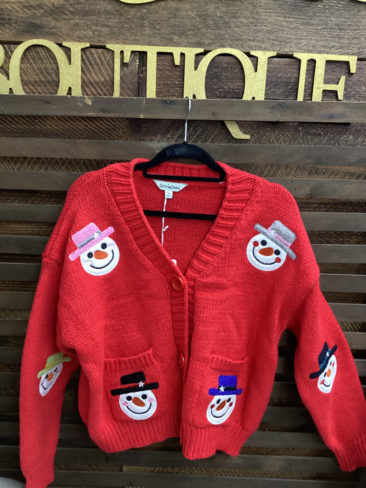 Snowman Winter Sweater