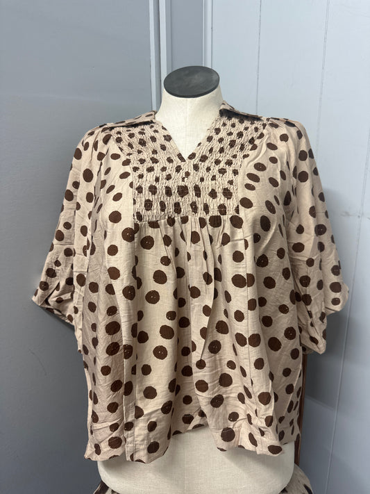 UMGEE POLKA DOT TOP
