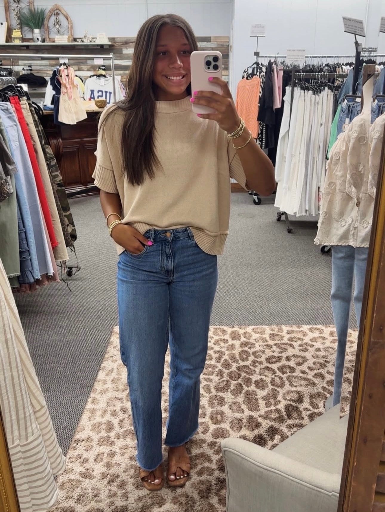 Short Sleeve Sweater